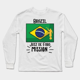 Brazil Juiz de Fora Mormon LDS Mission Missionary Gift Idea Long Sleeve T-Shirt